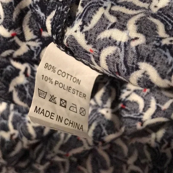 Cotton dress with drawstring waist - Picture 4 of 5